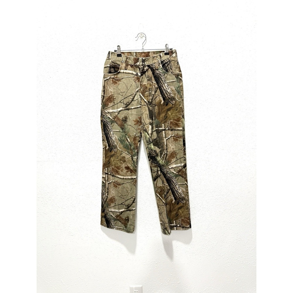 Wrangler Women's Authentic Jeans Camouflage Camo‎ Hunting Outdoor Size 29